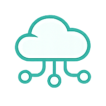 Cloud mit Verbindungen